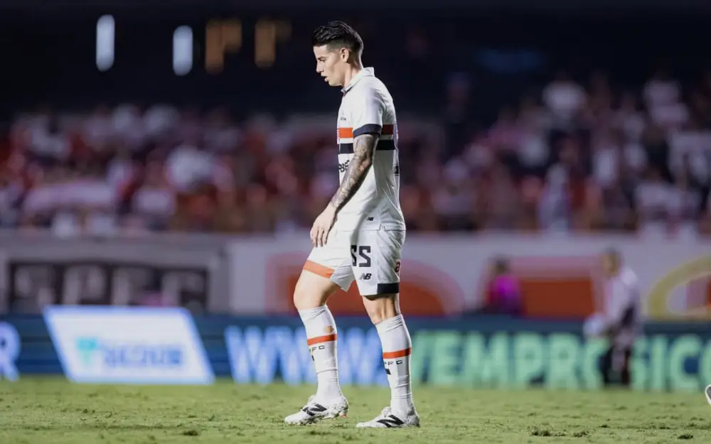 Fim do ciclo: James Rodríguez deixa o São Paulo