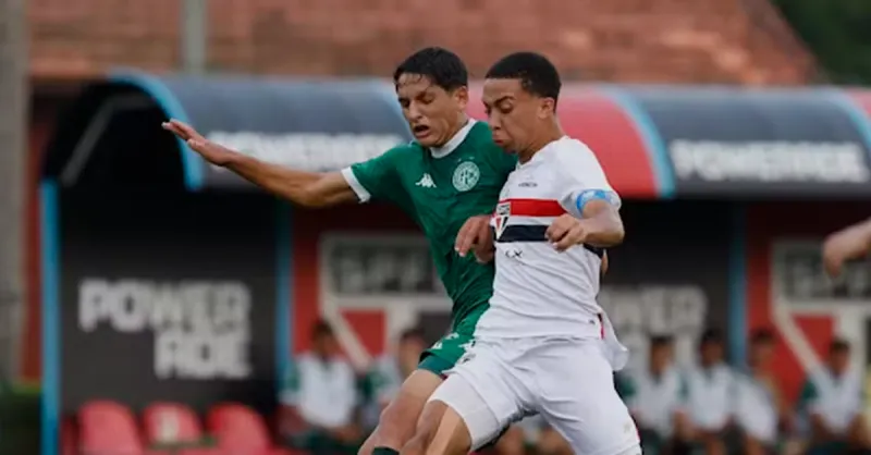 São Paulo Sub-20 vence Guarani e abre vantagem crucial na semifinal do Paulistão